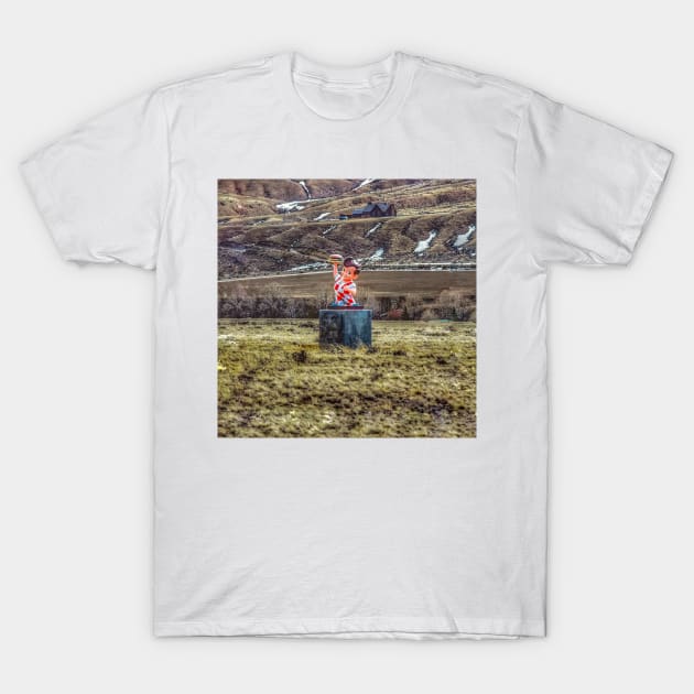 Only In Montana T-Shirt by davidbstudios